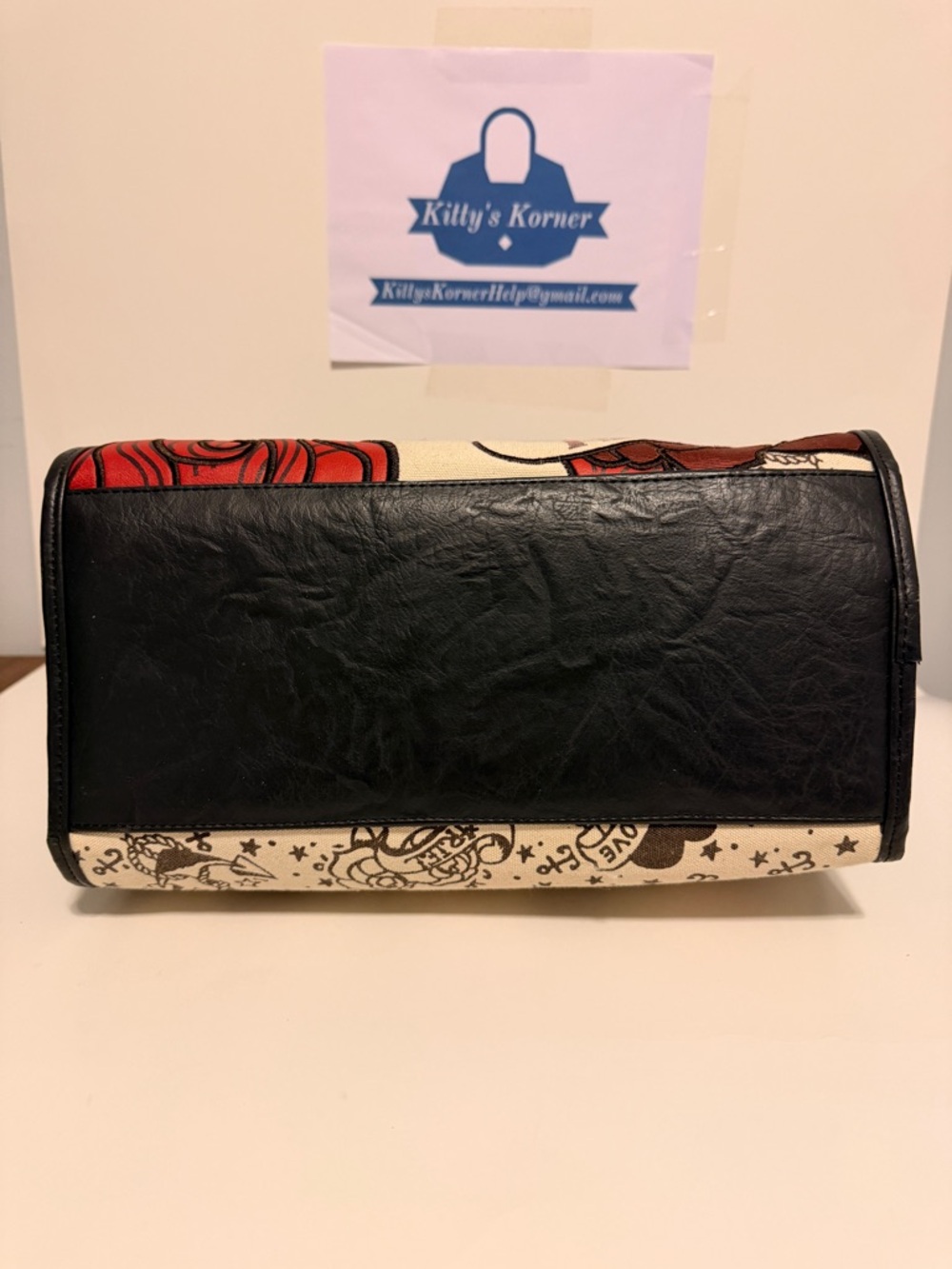 Loungefly Disney Little Mermaid Ariel True Love Tattoo Tote Bag - Picture 6 of 7